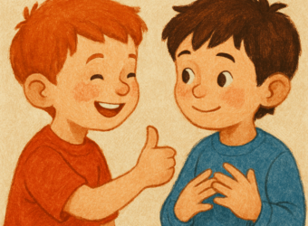 兩個男孩的友誼